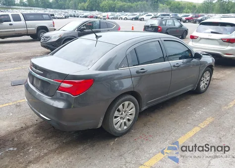 2014 Chrysler 200 Lx from USA, damaged, VIN 1C3CCBAB6EN204588